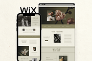 Wix Website Template Small Business, a Wix Template by Branding Babe Co. (Thumbnail 1 of 10)