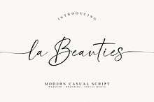 La Beauties | Casual Handwritten