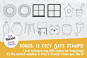 Procreate Plants & Pots Stamp Set, a Brush Add-On by PaperMoon (Thumbnail 10 of 10)