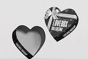 Love Box Valentine Mockup, a Packaging Mockup by Brand Earth (Thumbnail 4 of 4)
