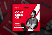 Conference social media template, a Social Media Template by Tanmoy Topu (Thumbnail 4 of 6)