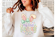My First Easter Bunny Sublimation, an Illustration by Designking (Thumbnail 3 of 6)