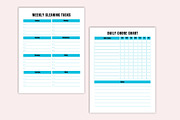 2027 ADHD Cleaning Workbook, a Stationery Template by Shumaya (Thumbnail 4 of 4)