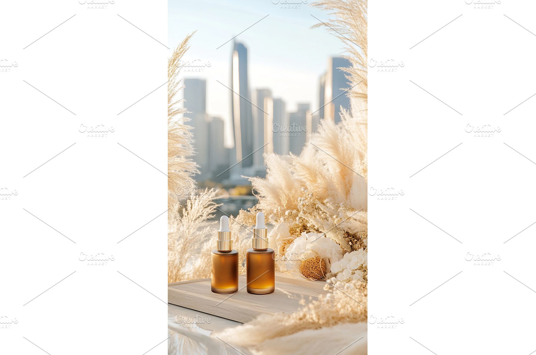 Two Bottles of Amber Serum with, a Beauty & Fashion Photo by Lermont51