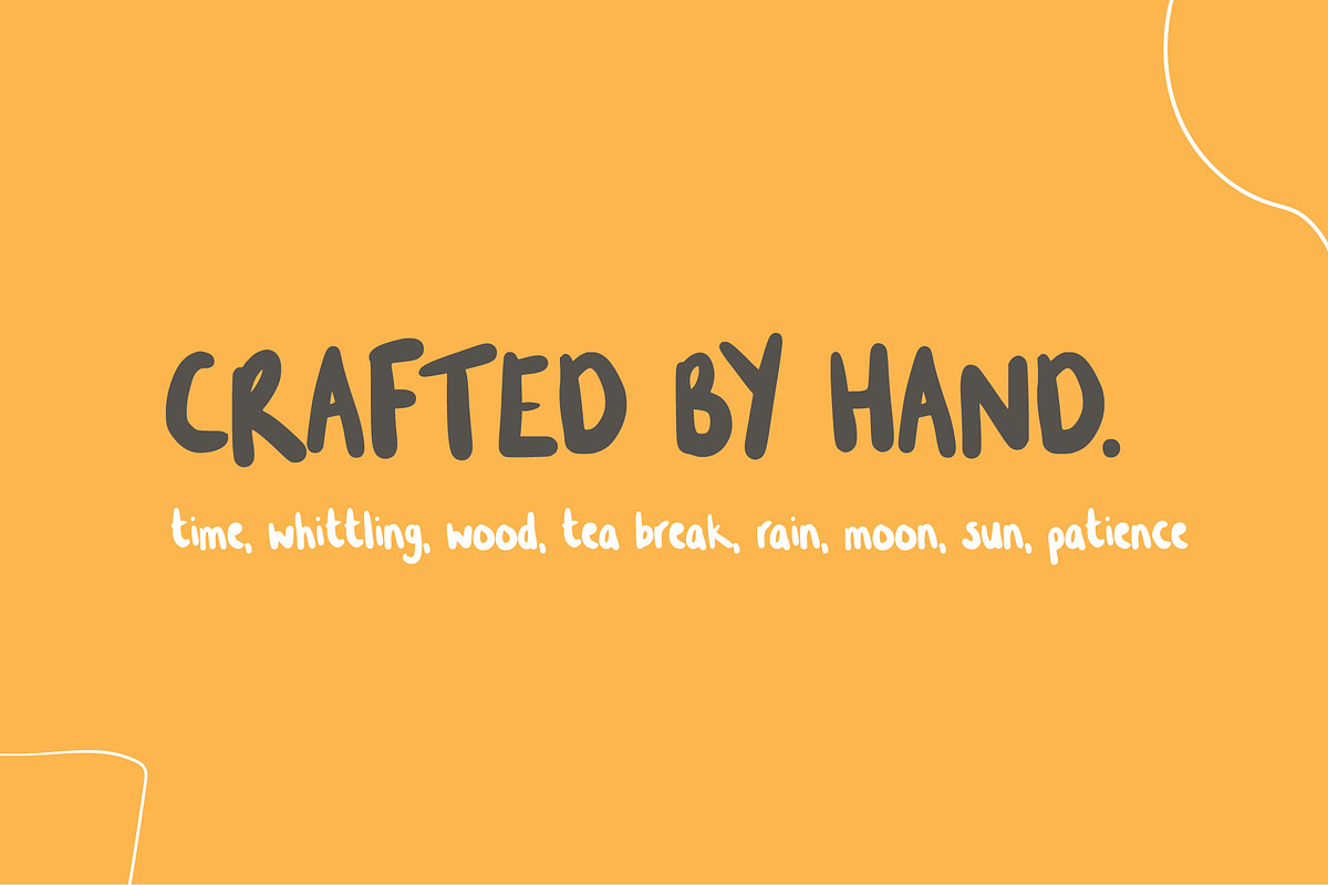 Hedgehog Hand Written Font, a Script Font by CreativeWilderness (Photo 6 of 8)