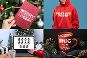 The Merry Xmas Font Bundle, a Handwritten Font by WADLEN (Thumbnail 7 of 10)