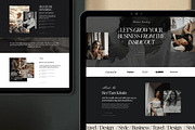 Squarespace Website Template coach, a Squarespace Template by Presentibox (Thumbnail 4 of 11)