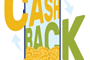 Mobile phone with gold cash coins, a Finance Illustration by Vectorbuum (Thumbnail 2 of 3)