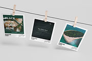 High Quality Polaroid Mockup, a Merchandise Mockup by DSNA Mockup (Thumbnail 3 of 4)