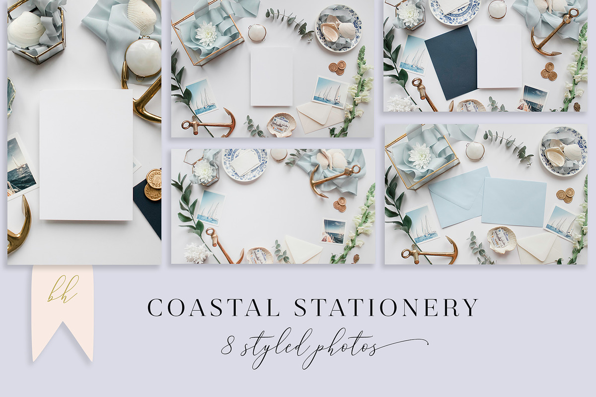 Coastal Stationery Set, a Photo by BlueHarborPaperie (Photo 1 of 6)