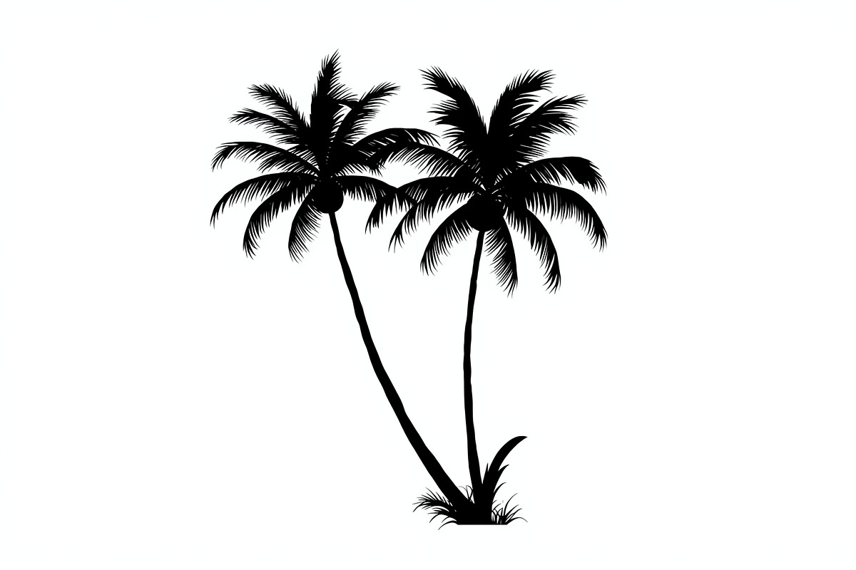 Palm Silhouette Clipart Set, an Illustration by hafijul (Photo 9 of 21)