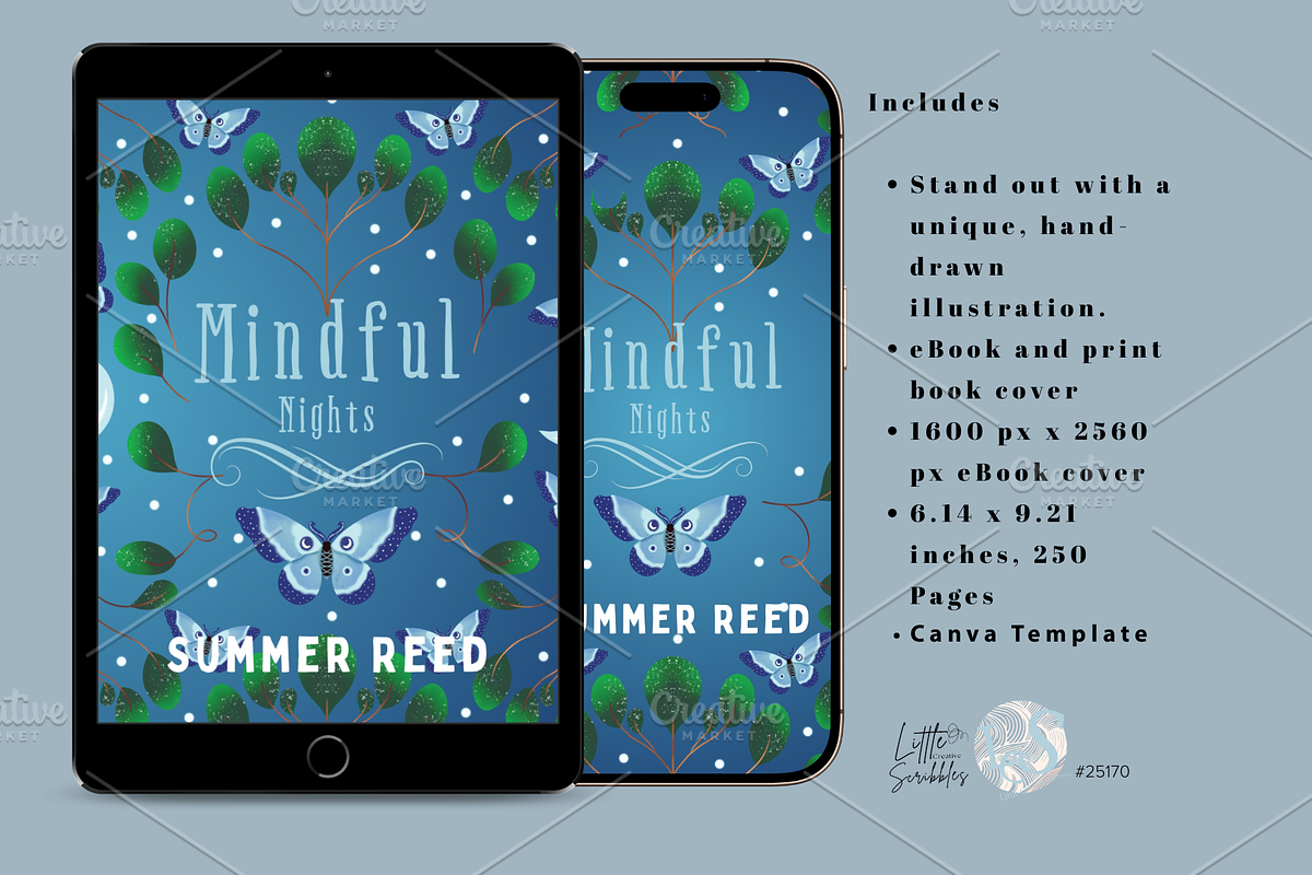 Premade Book Cover Design preview 2