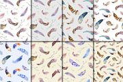 Watercolor BOHO feather DIY_5, a Texture Illustration by Peace ART (Thumbnail 5 of 5)