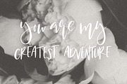 Brisbane | A Scripty Font Duo, a Sans Serif Font by Jen Wagner Co (Thumbnail 4 of 6)