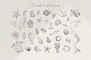 Line Beach Vibes – Summer Clipart, a Decorative Illustration by La Petite Line Art (Thumbnail 6 of 13)