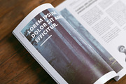 A4 Magazine | Brochure Mock-up, a Books & Magazine Mockup by WebAndCat (Thumbnail 21 of 32)