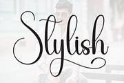 Stylish | Script Font, a Handwritten Font by Scratchones (Thumbnail 1 of 9)