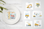 Big construction-Kids car collection, a Decorative Illustration by RinSo_art (Thumbnail 7 of 11)