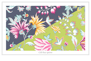 Calico, A Seamless Chintz Pattern