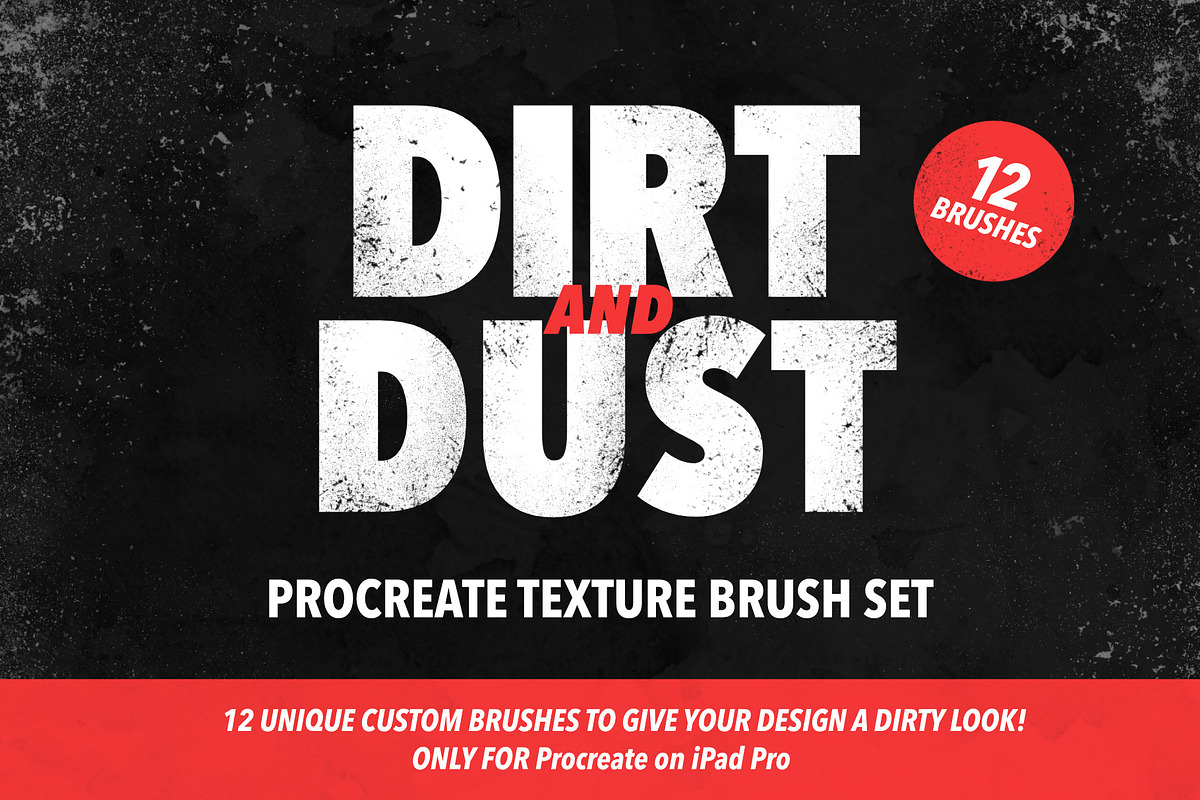 Dirt and Dust - Procreate Brushes, a Brush Add-On by One Pixel (Photo 1 of 6)