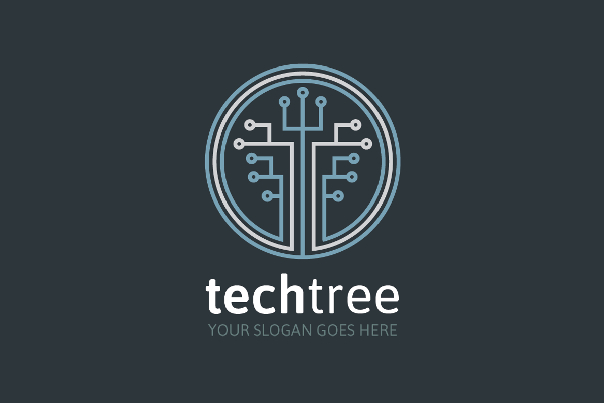 Tech Tree Logo, a Branding & Logo Template by MLJ studios (Photo 2 of 3)