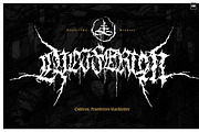 XXII Lvcifervm, a Blackletter Font by Doubletwo Studios (Thumbnail 1 of 13)
