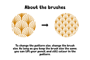 Art Deco 1.0 Procreate Brushes, a Brush Add-On by Design av MAD (Thumbnail 3 of 6)
