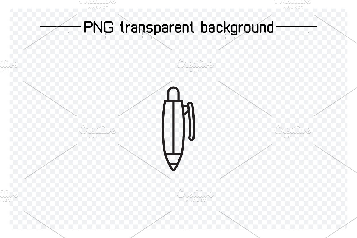 Pen and Pencil Line Icons, an Outline Icon by Designfour (Photo 5 of 7)
