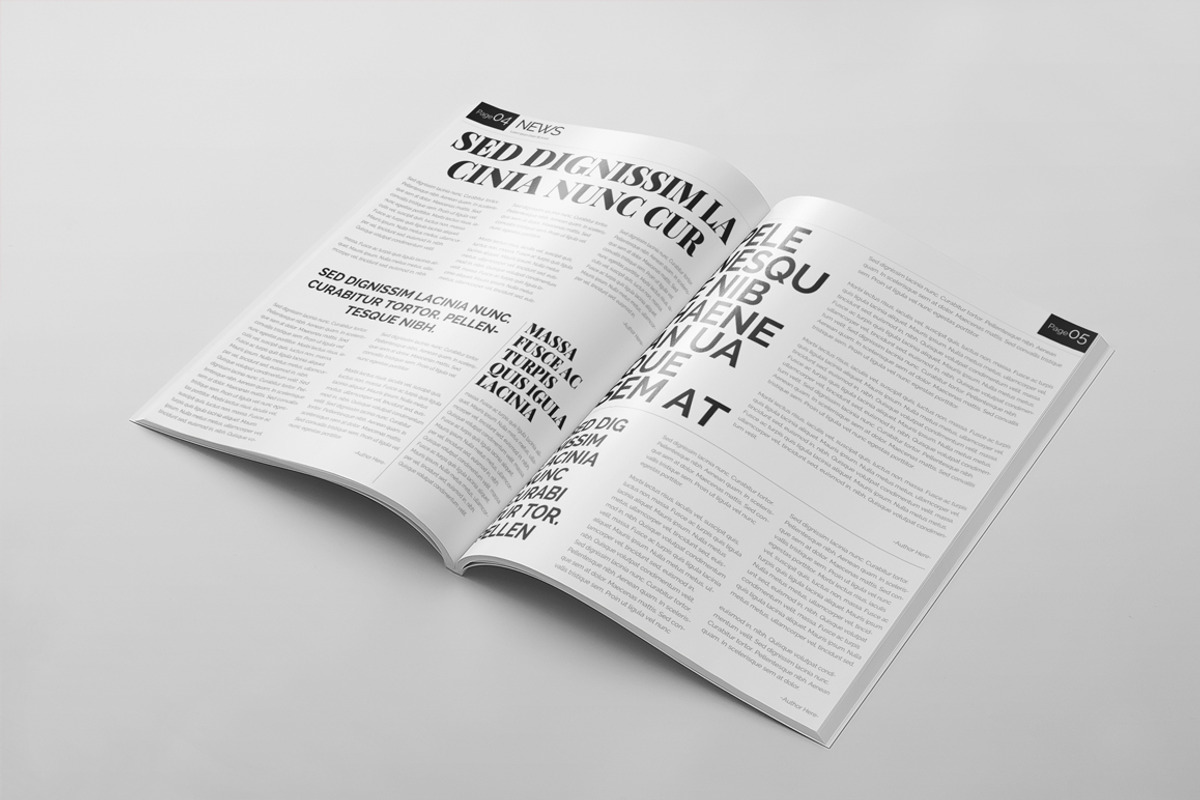 Magazine Template 47, a Magazine Template by pmvch (Photo 9 of 12)