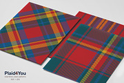 #54 Christmas Pattern Plaids, a Pattern Graphic by Plaid4You (Thumbnail 5 of 8)