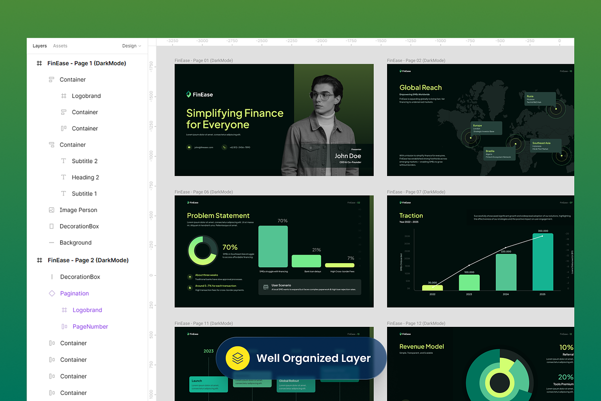 FinEase - Finance Startup Pitch Deck preview 5