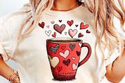 Hand-drawn Valentines Day Clipart, an Illustration by DreamCafeArt (Thumbnail 6 of 6)