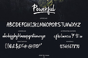 Powerful | Brush font, a Script Font by Studio&Story (Thumbnail 6 of 6)