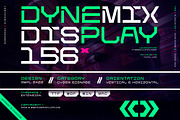 Dynemix Display Font, a Font by RMPL.std (Thumbnail 1 of 4)
