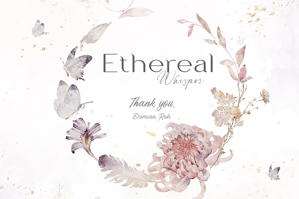 Ethereal Watercolor Flowers, a Decorative Illustration by Damian Roh (Photo 19 of 19)