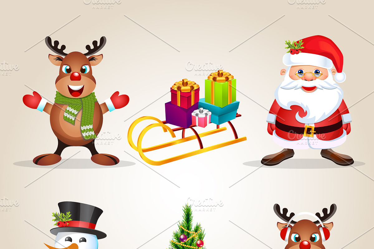 Christmas characters, an Icon by moto_cat (Photo 1 of 2)