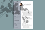 Resume Template / CV, a Resume Template by Peunayah (Thumbnail 1 of 8)