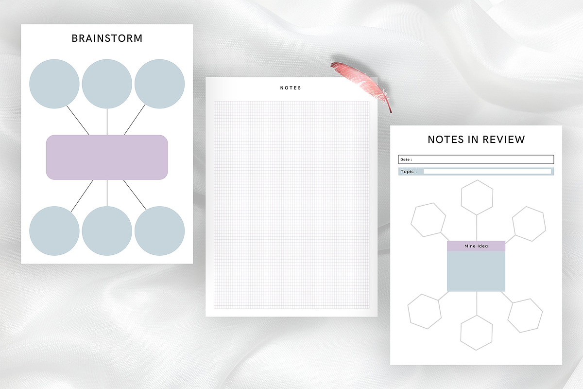 Canva Editable Travel Planner Bundle, a Stationery Template by Design Zone