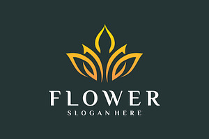 Elegant Flower Logo