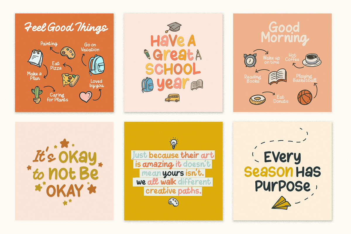 Hello! Nila & Bila Typeface, a Font by Graptail (Photo 13 of 14)