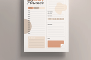 Daily Planner Template, a Stationery Template by MightyDesign (Thumbnail 3 of 8)