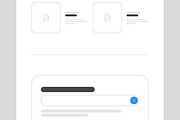 Wireframe Landing Page Template, a Landing Page Template by ContestDesign (Thumbnail 6 of 7)