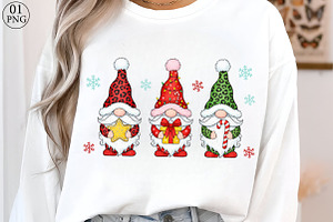 Christmas Gnome Png, Gnomes Design, an Illustration by Libby Wishes