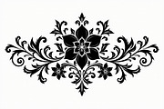 Vintage Flower Ornament Set, an Illustration by Creativeshirt (Thumbnail 15 of 21)