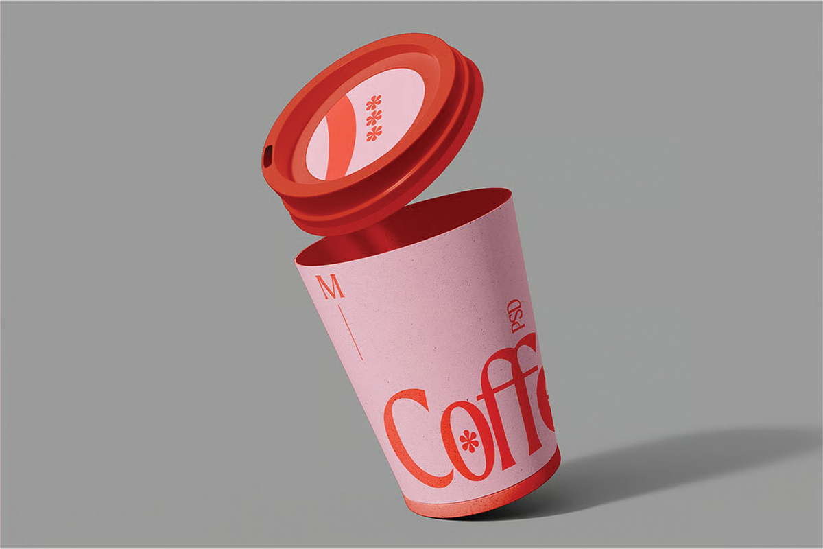 Paper Coffee Cup Mockup, a Cups & Container Mockup by skybluecreative (Photo 2 of 2)