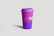 Paper Cup Mockup - 12 Views, a Cups & Container Mockup by Illusiongraphic (Thumbnail 2 of 29)