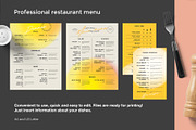Restaurant Menu Design, a Brochure Template by BigWeek (Thumbnail 2 of 4)