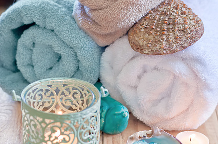 Spa stock photo containing health and beauty