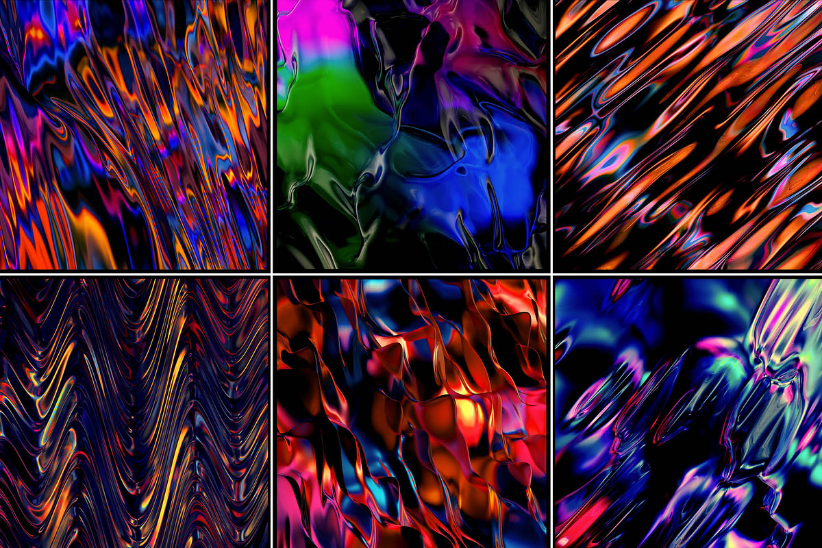 Glisten: Reflective 3D Textures, a Texture Graphic by Chroma Supply (Photo 15 of 16)