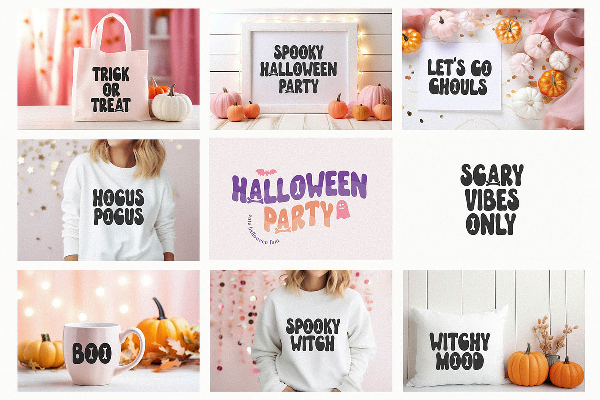 Spooky Halloween Bundle - 8 Fonts, a Handwritten Font by BarcelonaShop (Photo 8 of 9)